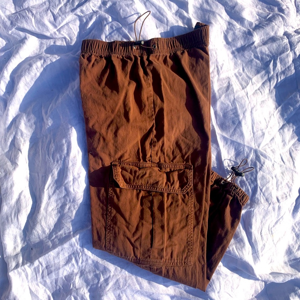 Indigo Rising women’s cargo pants rust color size 5 / 27